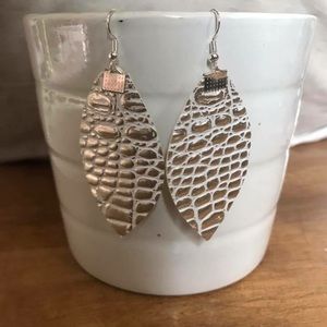 Handmade Leather Earrings